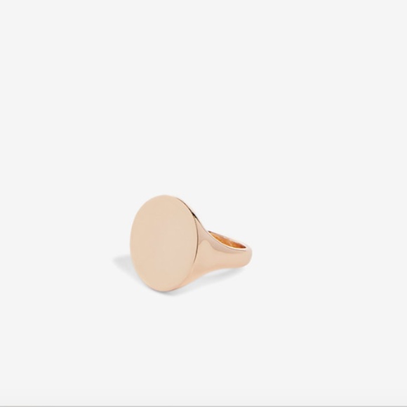 Express Jewelry - NEW NWT Express Metal Signet Ring Size 6 Express Jewelry - NEW NWT Express Metal Signet Ring Size 6